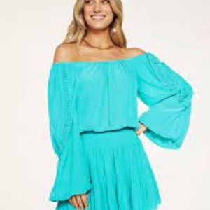 Ramy BrooK Silvy Dress in Oasis NWT Small
